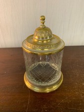 NO Baccarat Glass Cookie Jar