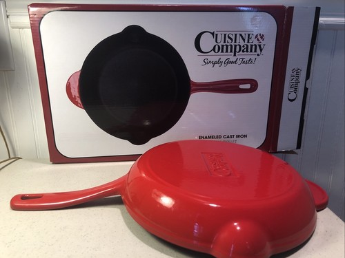 Cast iron skillet pan - cast, 10.25”