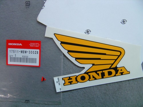 Décor autocollant aile honda - décor,