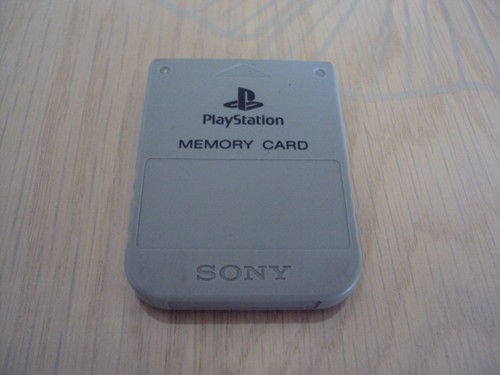 Playstation ps1 carte - playstation, mémoire