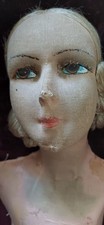 TETE POUPEE ANCIENNE DE SALON