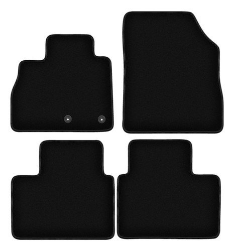 Tapis sol velours noir - tapis,