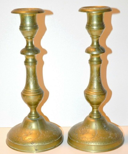 Belle paire bougeoirs - de,