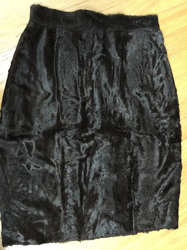 Cheetah fur pencil skirt - cheetah,