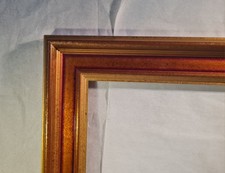 Cadre Bois laqué et doré