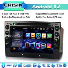 DSP 64GB Android 13 Autoradio GPS Navi DAB+ CarPlay DVD DTV for Renault Megane 2