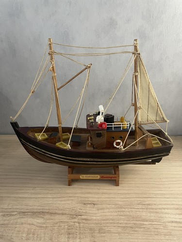 Maquette bateau pêche - maquette, de