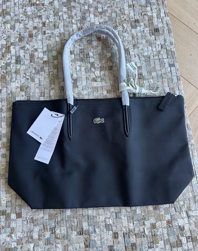Sac main lacoste noir - à,