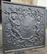 plaque cheminée 65 x 65 cm