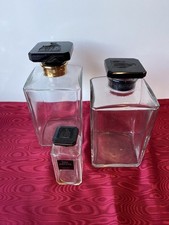 LOT  3 FLACONS VIDES  DE