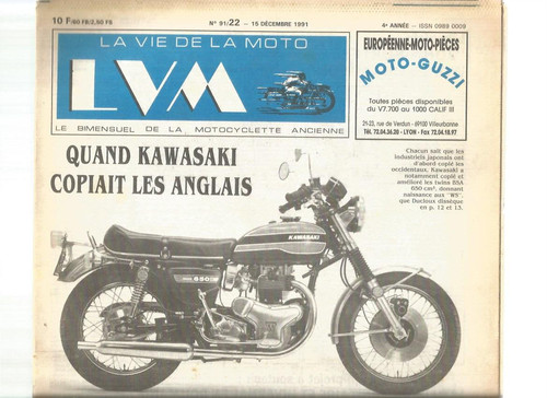 Vie moto n 91 22 - de, n°91-22