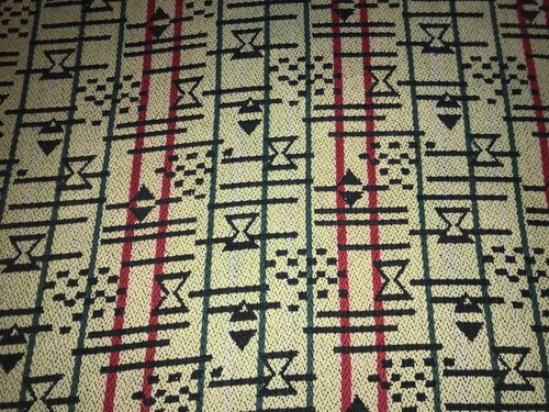 Ancien tissu tapisserie décor