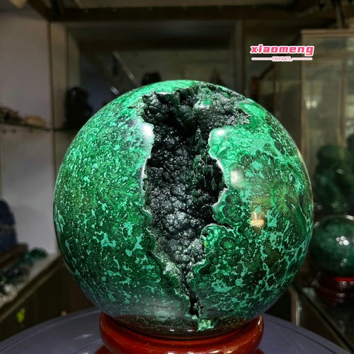 26lb natural malachite ball - 26lb,