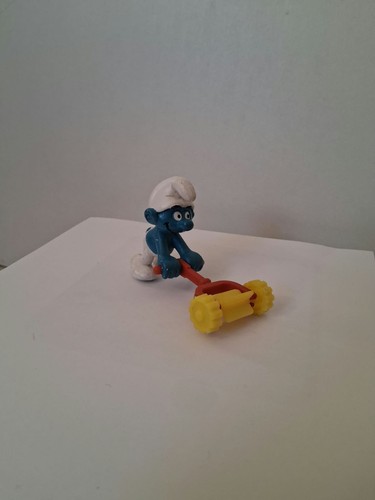 Schtroumpf tondeuse gazon - schtroumpf,