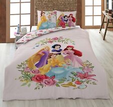 Disney Princess Housse De Couette Fille 135 X 200Cm 100% Coton