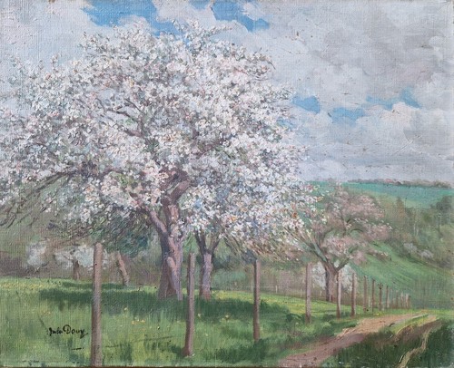 Tableau peinture huile sur - peinture,