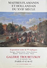 Affiche d'art vintage Offset