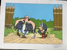 Sérigraphie Astérix Et