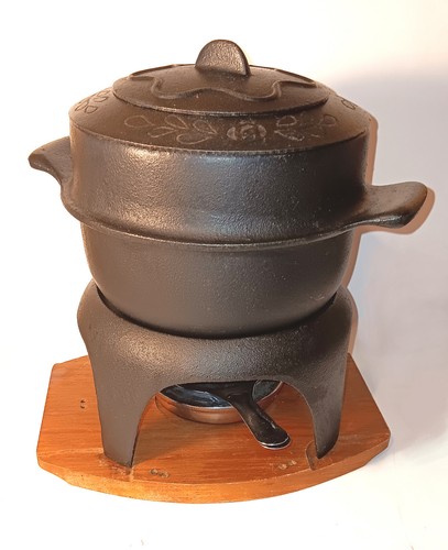 Fondue fonte vintage - , art