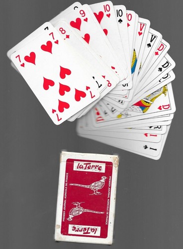 Ancien jeu cartes - ancien,