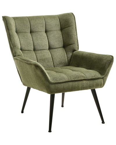 Fauteuil style rétro tissu - style, en