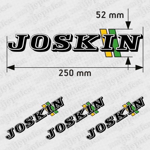 Kit autocollants joskin - autocollants,