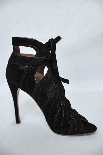 Alaia black sexy cut out - black,