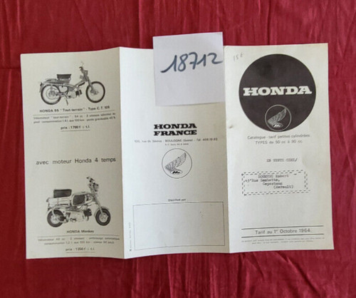18712 honda dépliant - n°18712,