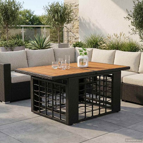 Table jardin relevable - de,
