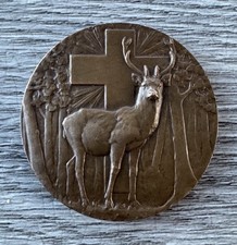 Belle médaille saint Hubert "