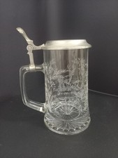 Choppe En Verre Gravé Thème