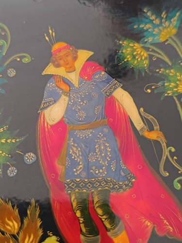 Boîte laque palekh - boîte,