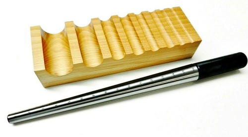Whaley wood swage - block, and