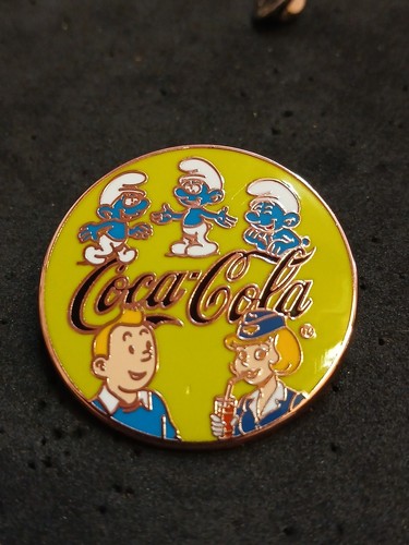 Pin tintin schtroumpfs - pin’s,