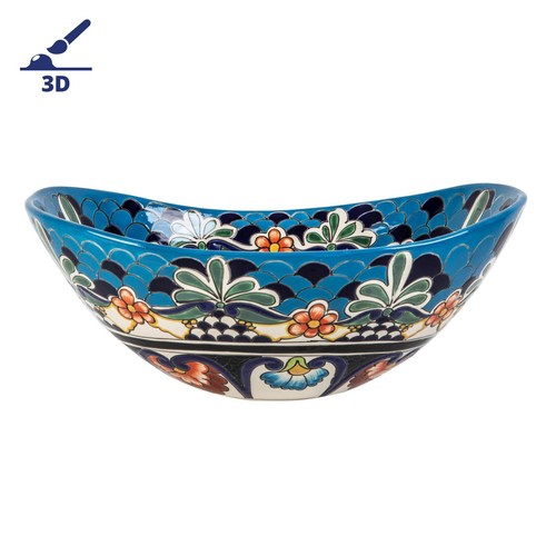 Vasque mexicaine talavera - mexicaine,