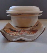 Tupperware Ultra 21 Ovenware 2 Qt Casserole Set: 2 Qt, Cover Or 3/4Qt, And Seal