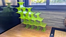 Antique Infinity Bottle Rack by Ron Arad for Kartell 1970