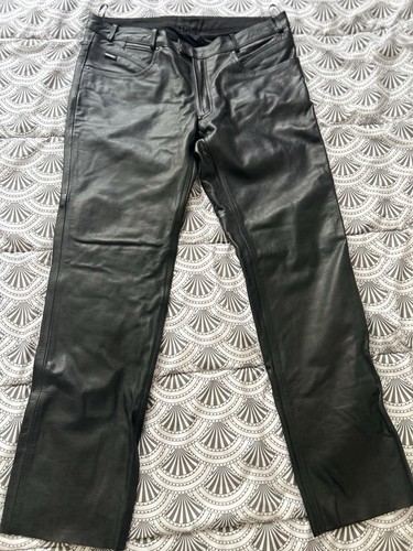 Pantalon cuir moto büse - pantalon,