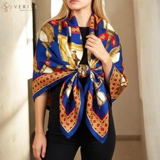 RARE VINTAGE foulard en soie