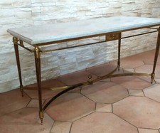 table basse bronze laiton