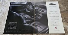 1994 Nissan 240SX S14 Interior Print Ad Magazine Advertisement