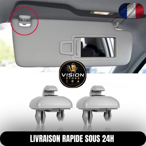 Clip fixation pare - clip, pare-soleil