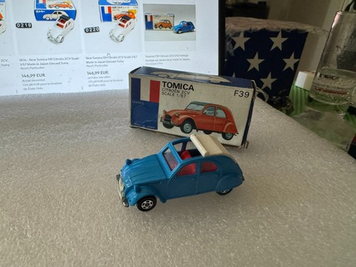 Tomica citroen 2cv - 1/57,