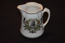 RARE CRUCHE A LAIT ALLEMANDE GUERRE 1914/1918-FELDMARSCHALL VON HINDENBURG-1°WW