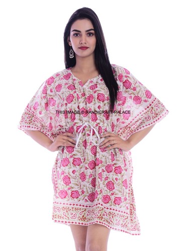 Anokhi robe maxi coton à - en,