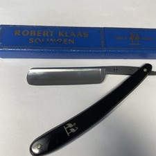 Vintage ROBERT KLAAS 22 SOLINGEN GERMANY FABRIK MARKE 5/8 STRAIGHT RAZOR