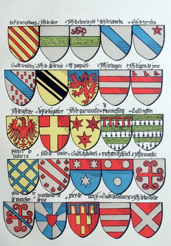 Héraldisme blason toison or - héraldisme, d'or