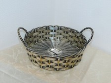 Panier À Pain Tressé Marqué Étoile Étoile 243 F.W.O.E Bien Alpaga !