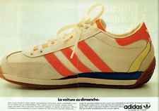 1992 adidas Advertising 0421 Advertising Shoes Sneakers Sunday Car 