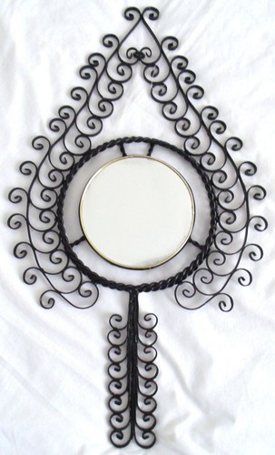 Années 1950 miroir fer - miroir,